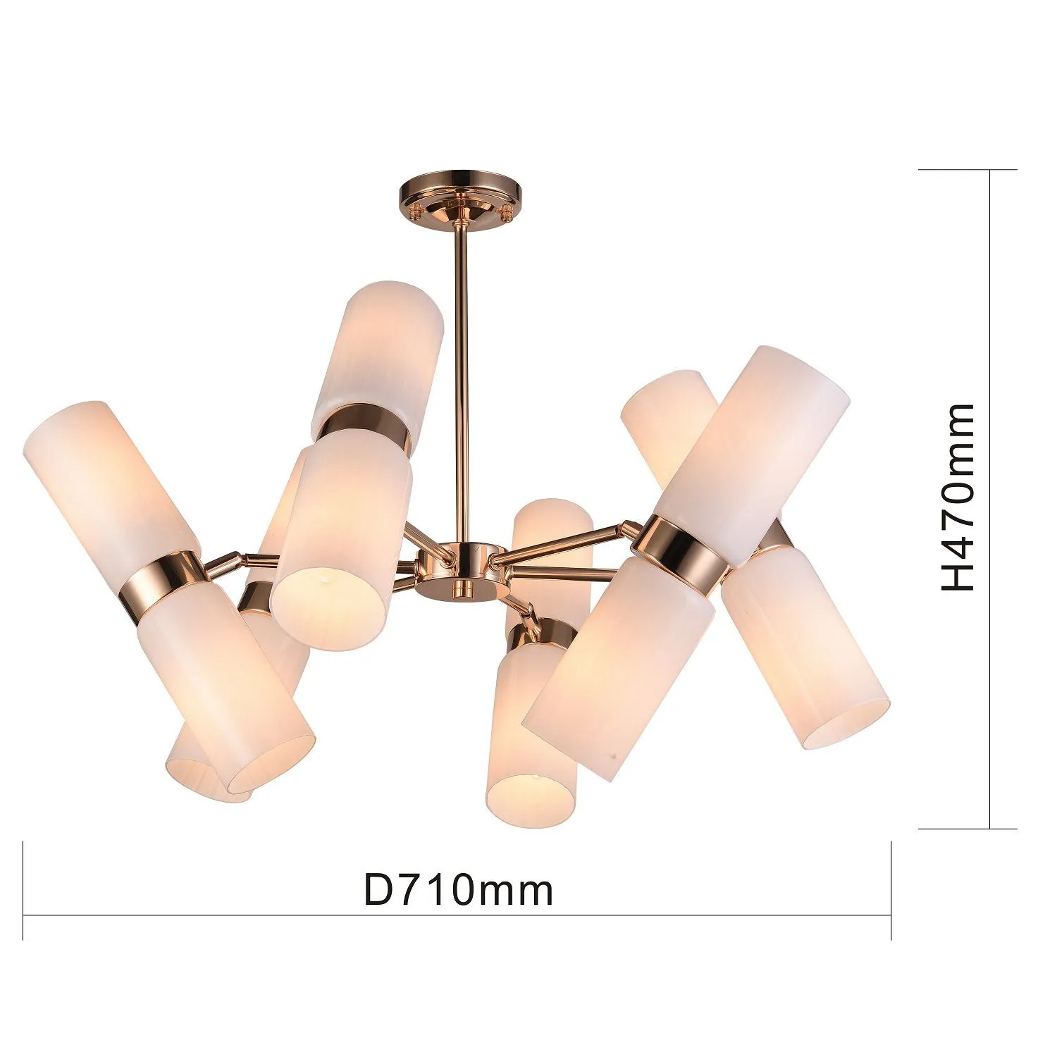 Подвесные люстры F-Promo 2617-12P Rollo