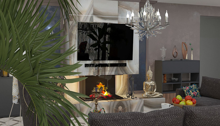 Дом у бассейна