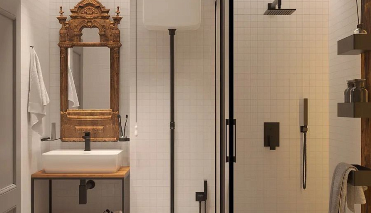 Проект ванной комнаты от дизайнера @kotanfis