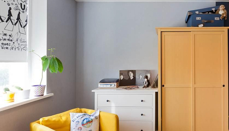 Комната в стиле Beatles 