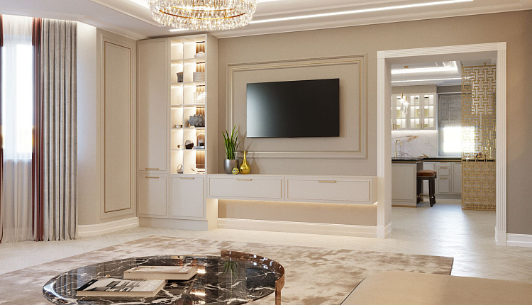 Проект гостиной