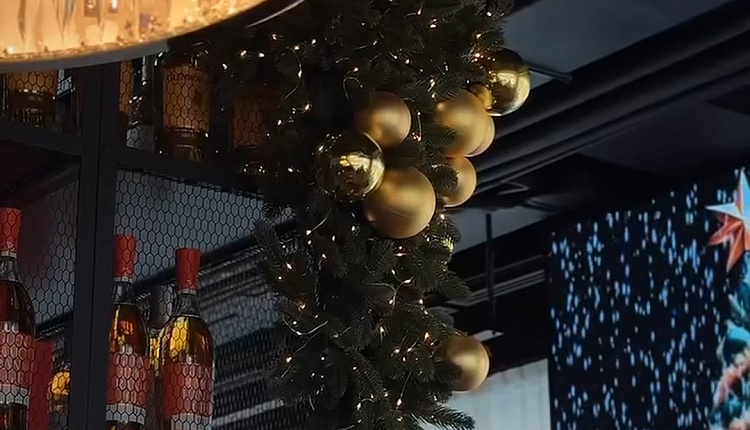 Световой акцент Favourite в интерьере ресторана SHATÉ