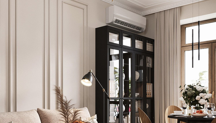 Аутентичный проект гостиной by 3DDesign