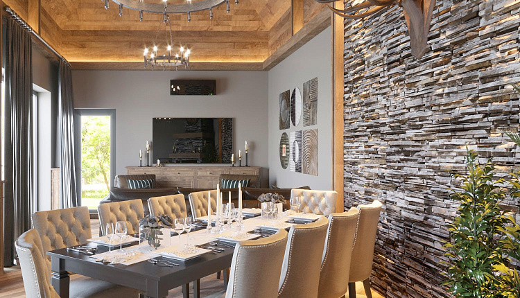 Каминный зал по проекту Эрика Боранукова