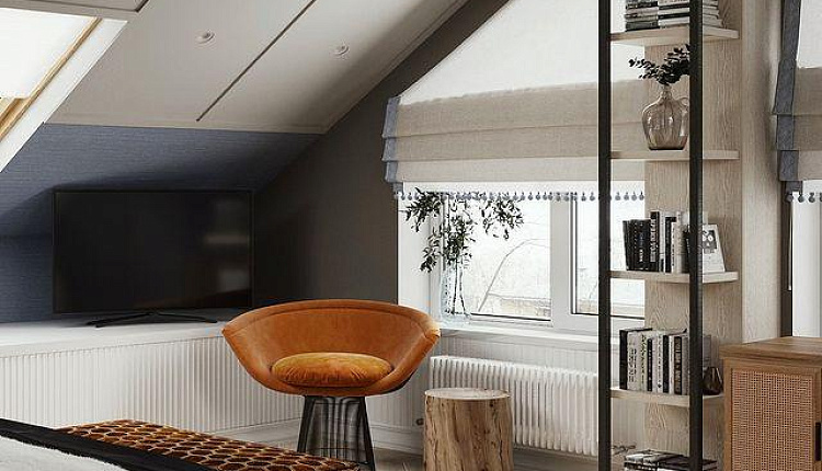 Проект мансарда от дизайнера Наташи Сердечной