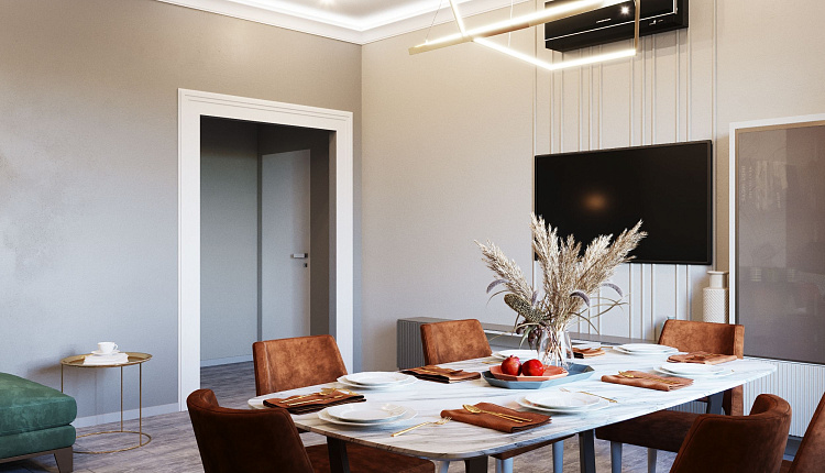 Проект гостиной