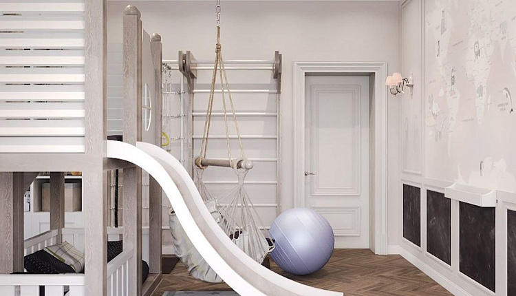 ПРОЕКТ ИГРОВОЙ ДЕТСКОЙ КОМНАТЫ ОТ @neo_house  