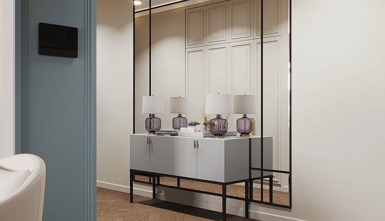 Проект дизайнера Инги Маковецкой - квартира в неоклассическом стиле в Астане