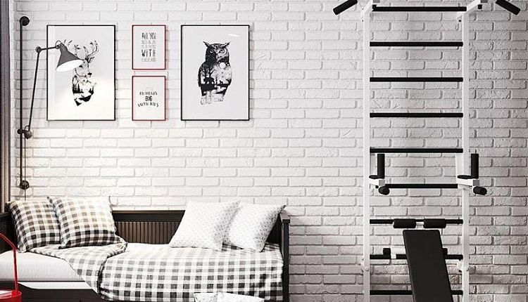 Детская комната в стиле лофт