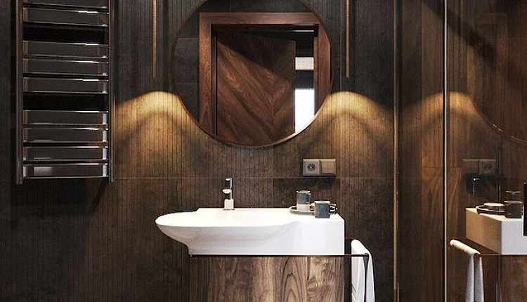 Проект современная ванная комната от интерьерного салона NEO HOUSE