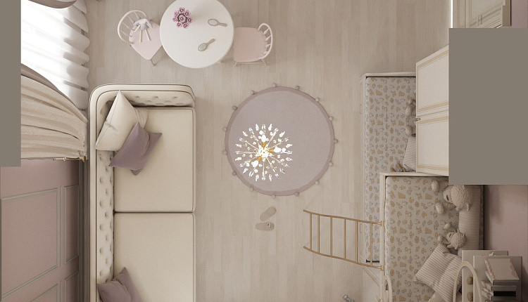 Проект детской от Юлии Комиссаровой