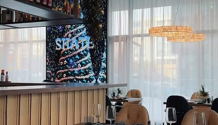 Световой акцент Favourite в интерьере ресторана SHATÉ 