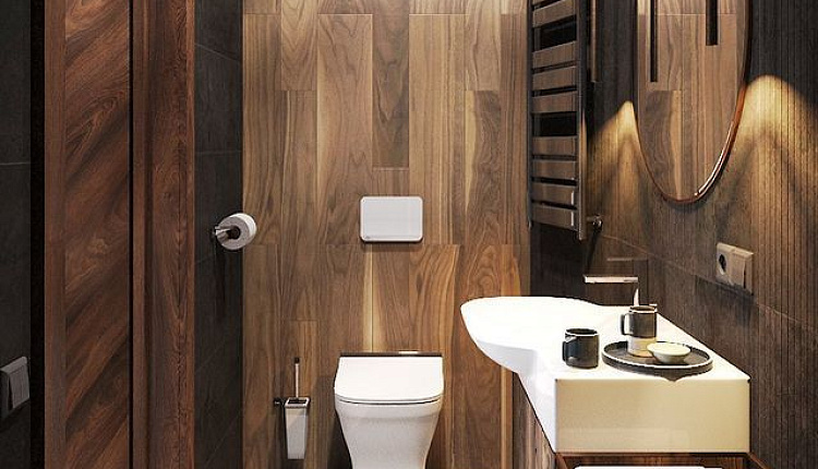 Проект современная ванная комната от интерьерного салона NEO HOUSE