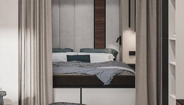 Идеальное освещение для спальни: проект Марии Михайловой с решениями от Favourite