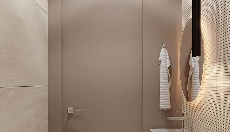 Проект ванной комнаты от студии интерьерного дизайна @kvas_