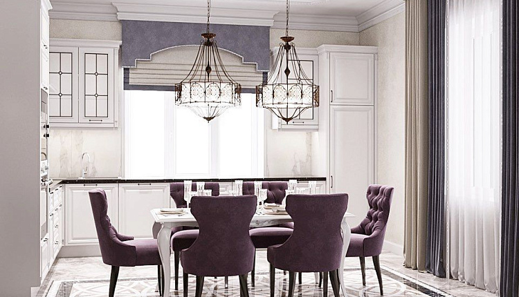 Кухня для дружной семьи в проекте BRIGHT INTERIOR