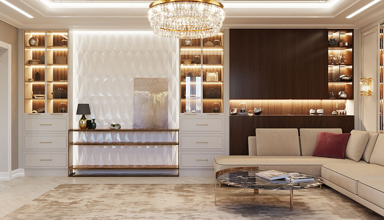 Проект гостиной