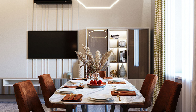 Проект гостиной