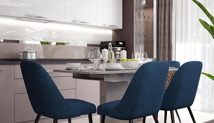 Проект кухни-гостиной TROPICAL COCKTAIL