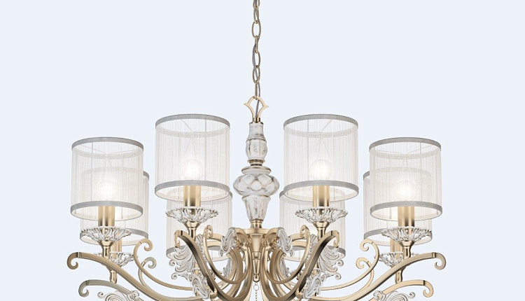 Рендеры дизайнерских светильников 