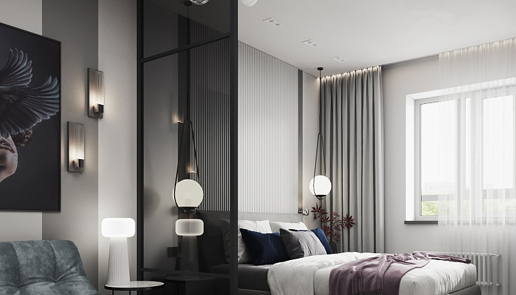 Дизайн-проект интерьерной студии Metr-Art Рины Козловой