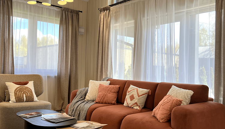 Светильники Favourite в проекте загородного дома от студии дизайна Maryart Design﻿ 